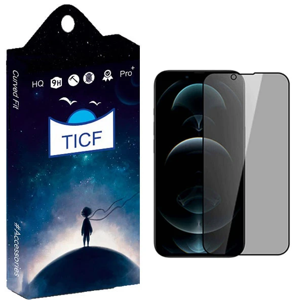 محافظ صفحه نمایش حریم شخصی تی ای سی اف مدل new مناسب برای گوشی موبایل اپل IPHONE 11pro