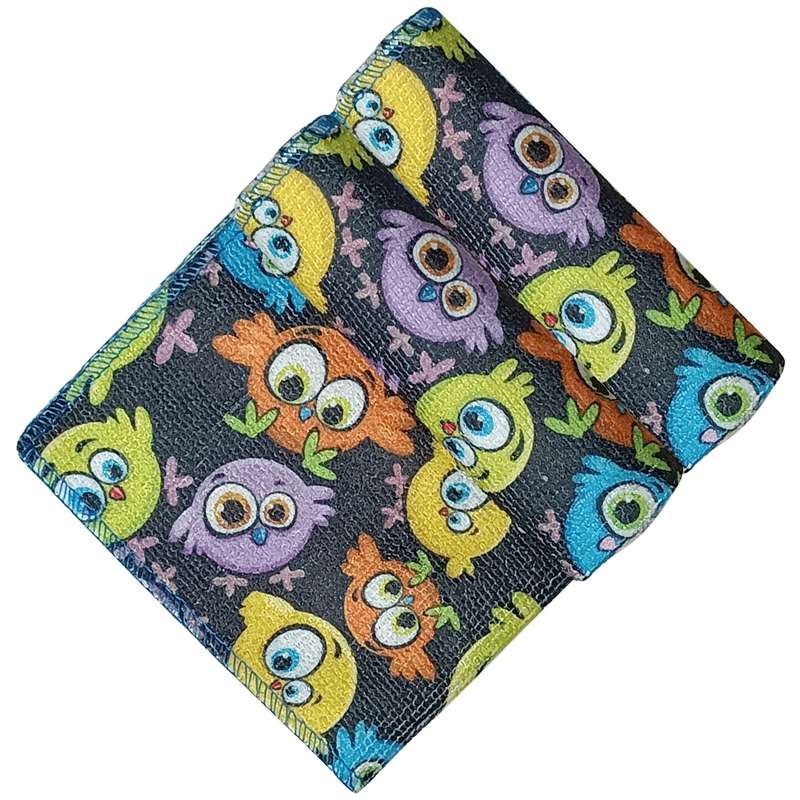 دستمال نظافت خودرو بی تی مدل انگری برد کد 25x251 بسته 2 عددی