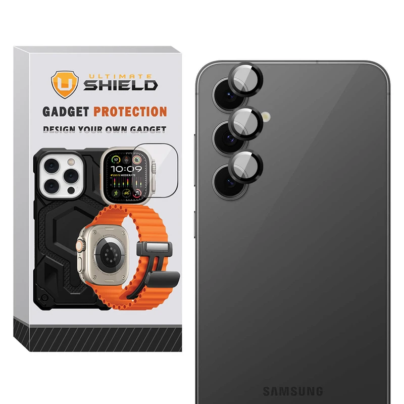 محافظ لنز دوربین آلتیمیت شیلد مدل Ring Metal UL مناسب برای گوشی موبایل سامسونگ Galaxy S24 Fe