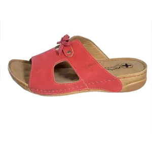 دمپایی زنانه پاژگام مدل ملودی رنگ قرمز