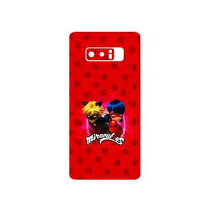 MAHOOT Ladybug and Cat Noir Cover Sticker for Samsung Galaxy Note 8