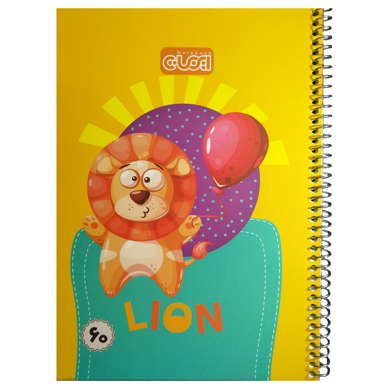 دفتر مشق 60 برگ ایمان مدل شیر