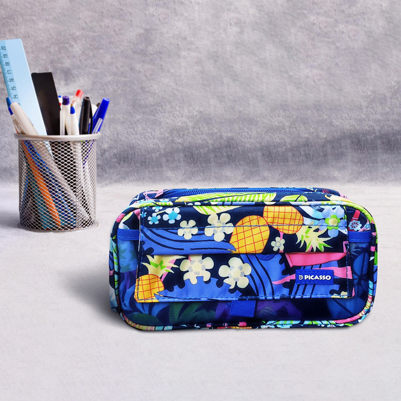 جامدادی پیکاسو طرح گل و جنگل استوایی کد 07