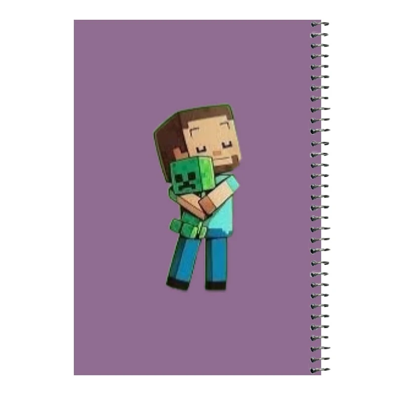 دفتر مشق 80 برگ اس جی مدل ماینکرفت کد۱     