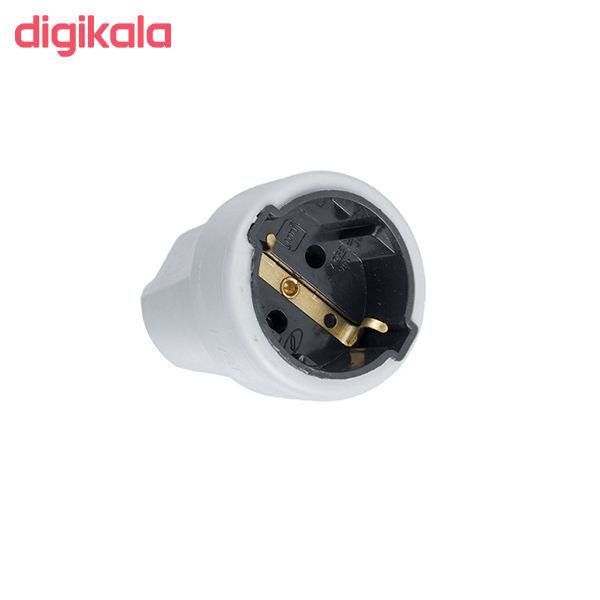 مادگی دوشاخه فرحان الکتریک مدل MAB.10 بسته ده عددی