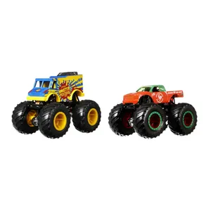 ماشین بازی هات ویلز مدل Monster Trucks کد FYJ64 - GTJ49 مجموعه 2 عددی