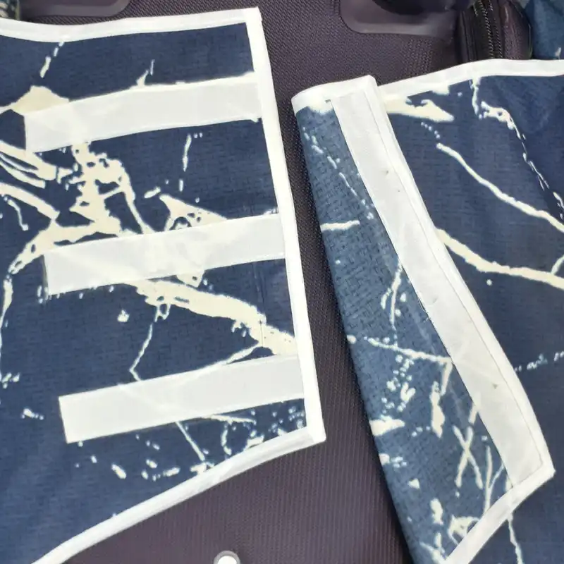 کاور چمدان رضازهرا مدل مرمر کد 312 سایز بزرگ