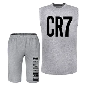 ست تاپ و شلوارک مردانه مدل رونالدو A407