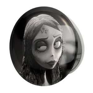 آینه جیبی خندالو طرح انیمیشن عروس مردگان مدل تاشو کد 27823 