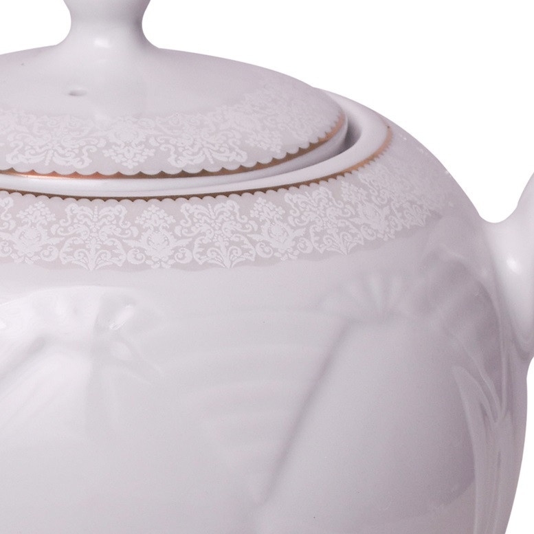 قوری مقصود مدل دلاریس طلایی