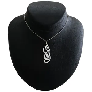 گردنبند نقره زنانه مدل آرزو کد G-163