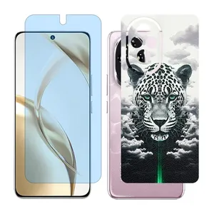 Glass Together model matte anti blue screen protector suitable for Honor 200 mobile phone with back cover sticker