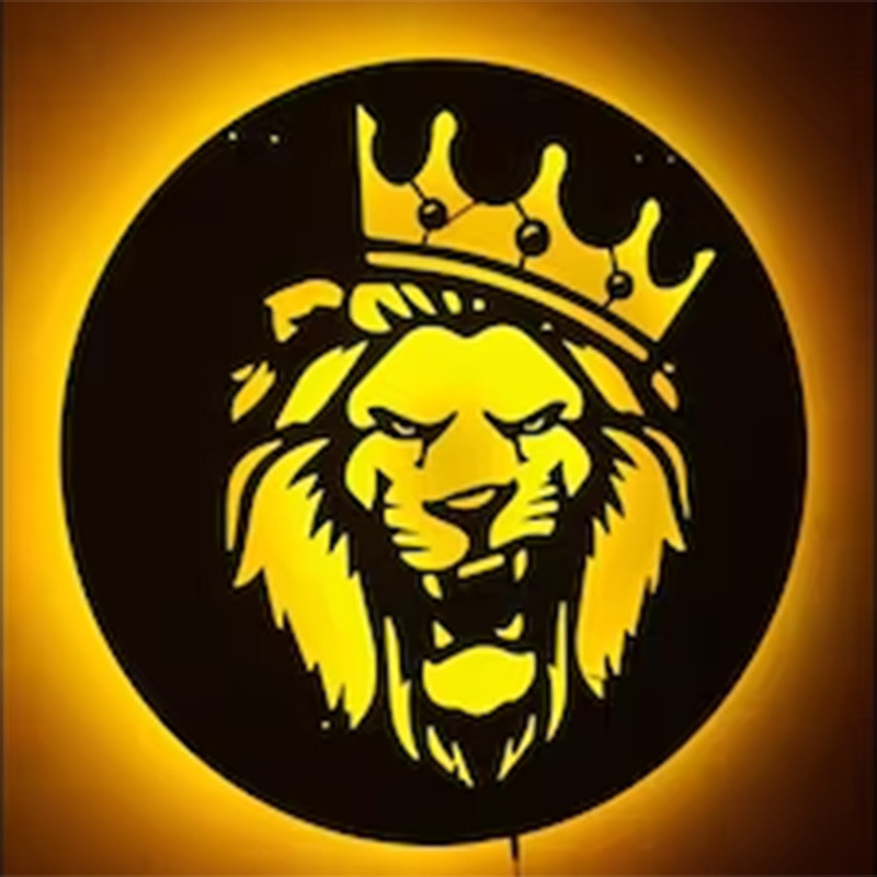 تابلو نوری مدل شیر ریموت دار