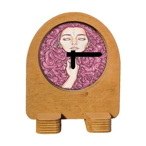 ساعت رومیزی طرح دختر کد 242