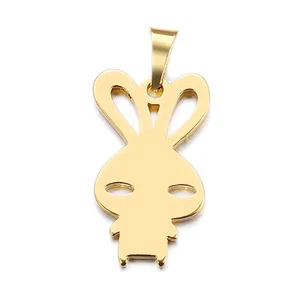 Mika Jewellery 0110017 18K Gold Rabbit Pendant