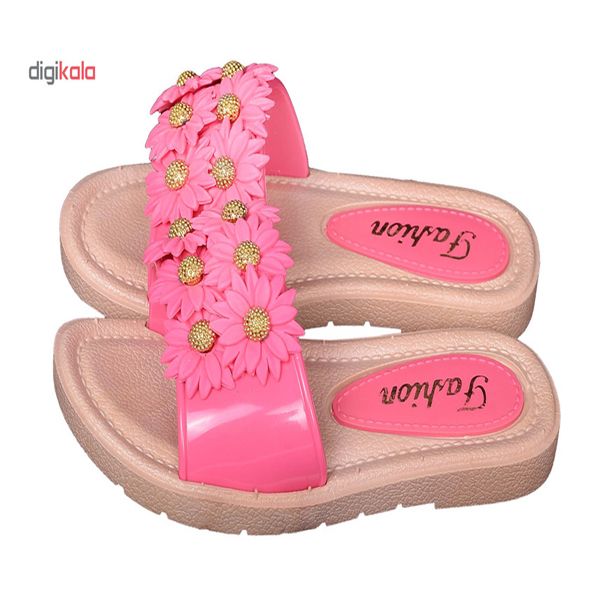 دمپایی دخترانه پاپا مدل OP0012 - - 3