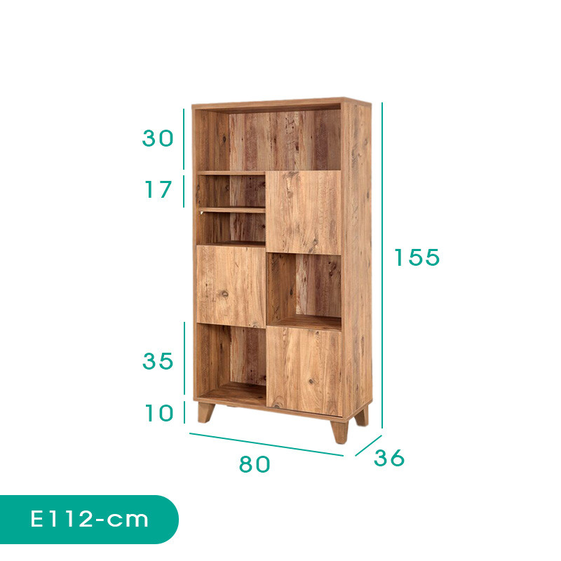کمد اداری اسمردیس مدل E112