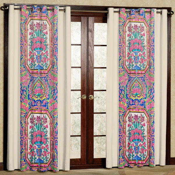 پرده مدل چاپی هازان پانچی کد 165سایز 280x140 سانتی متر