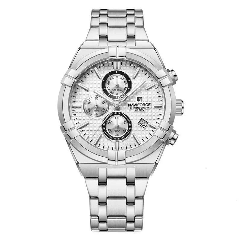 ساعت مچی عقربه‌ای کوارتز مردانه نیوی فورس مدل Nf8042