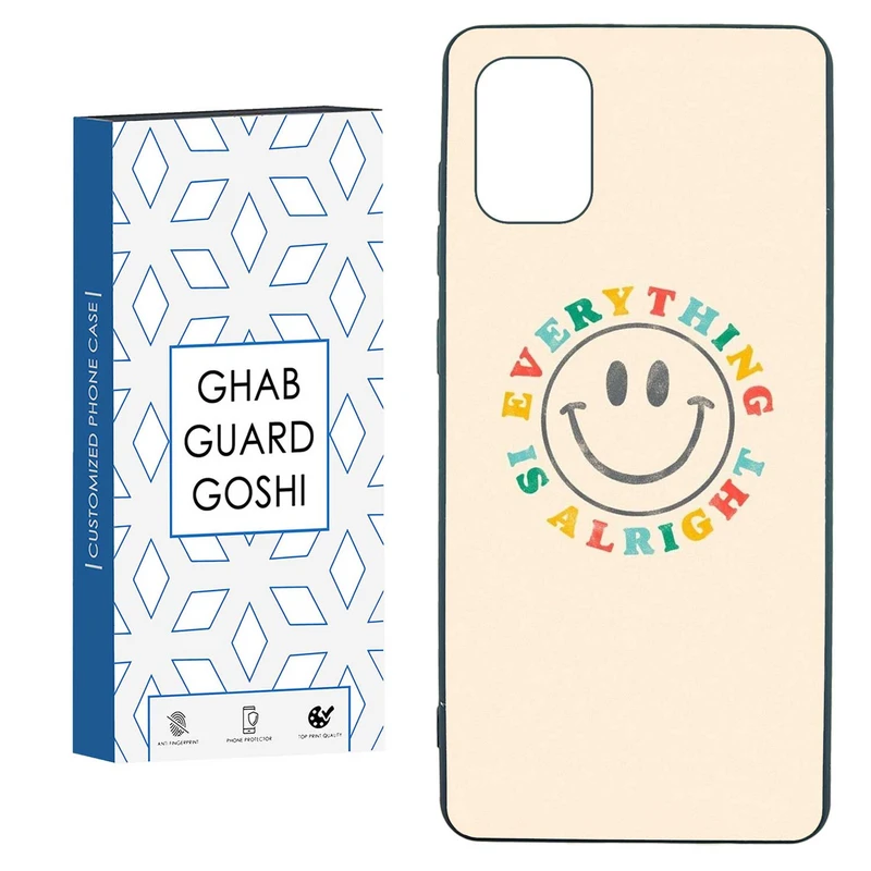 کاور قاب گارد گوشی طرح خوشحال کد TPU-247 مناسب برای گوشی موبایل سامسونگ  GALAXY A31