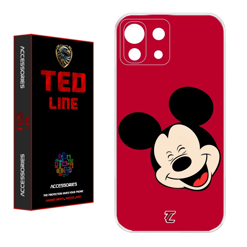 کاور تدلاین طرح میکی موس کد 1213 مناسب برای گوشی موبایل شیائومی Mi 11 Lite