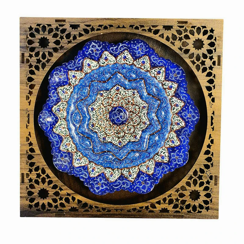 تابلو میناکاری طرح یاقوت