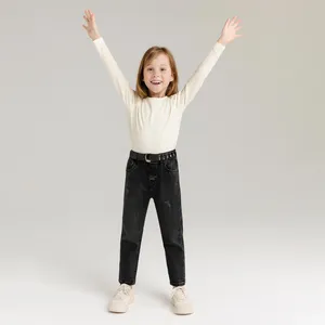 شلوار جین دخترانه تیپ تاپ مدل ‏32130S24