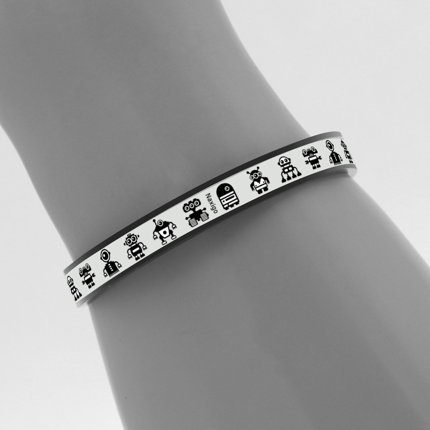 دستبند ناکسیگو طرح رباتیک مدل BR5490 -  - 4
