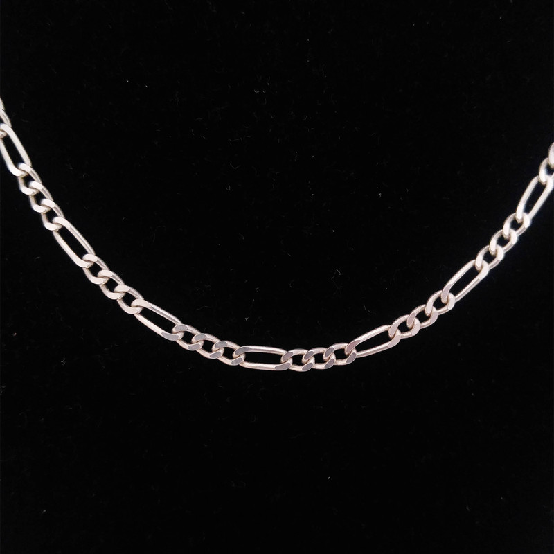 زنجیر نقره مردانه فیگارو کد fig9.75
