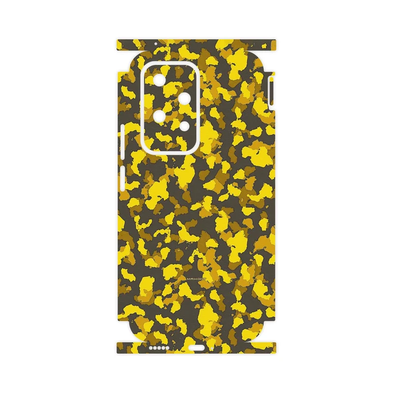برچسب پوششی ماهوت مدل Yellow Infantry Army-FullSkin مناسب برای گوشی موبایل آنر 200 Lite