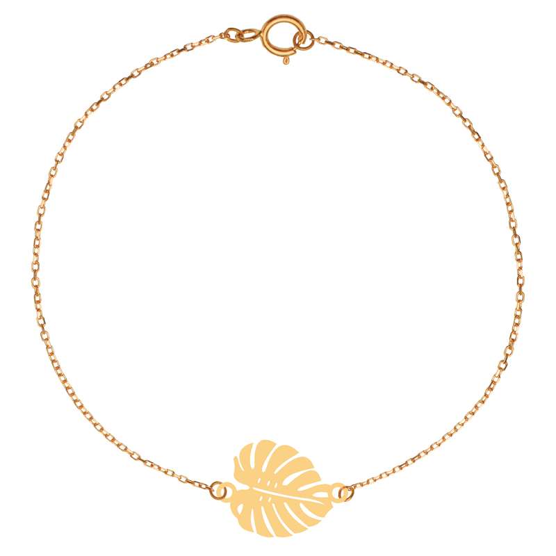 پابند طلا 18 عیار زنانه کرابو طرح برگ مدل Kr2050 پابند طلا 18 عیار زنانه کرابو طرح برگ مدل Kr2050