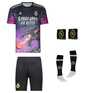 ست 5 تکه لباس ورزشی پسرانه مدل دراگون رئال مادرید طرح امباپه کد 2026bn