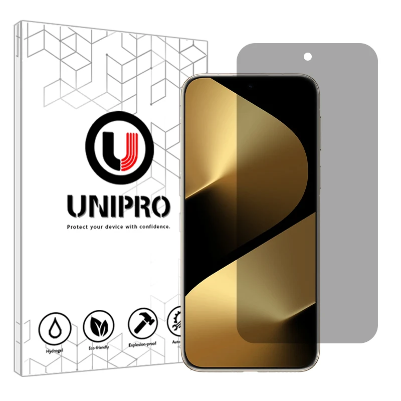 محافظ صفحه نمایش حریم شخصی یونی پرو مدل Explosion Proof مناسب برای گوشی موبایل هوآوی Pura 80 Ultra