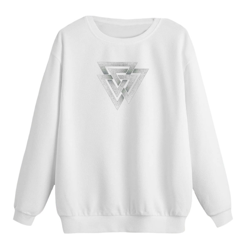 سویشرت زنانه مدل Triangle کد 2