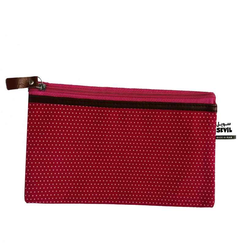 جامدادی پارچه ای سویل مدل خالدار کد 1001