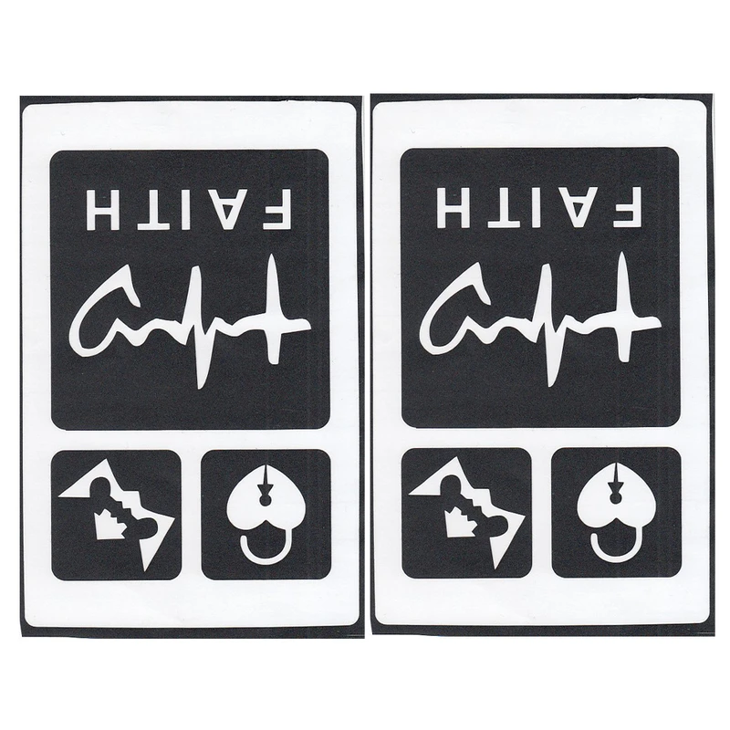 استیکر حنا برانت طرح ضربان قلب و عشق بسته دو عددی