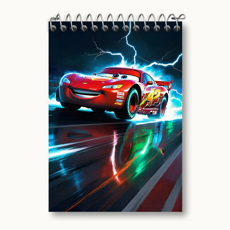 دفتر یادداشت 50 برگ خندالو طرح ماشین ها کد N4741