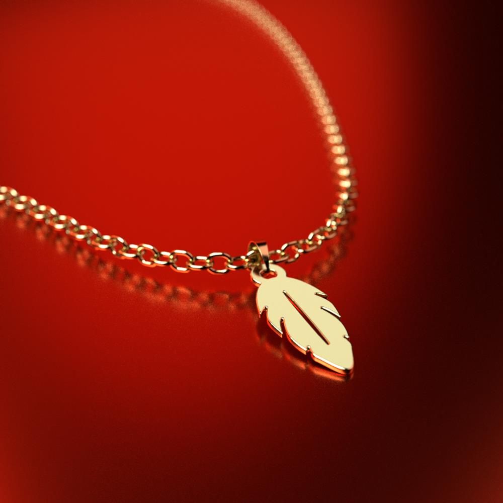 آویز گردنبند طلا 18 عیار زنانه مدوپد مدل پر کد PA1-15209 - - 3