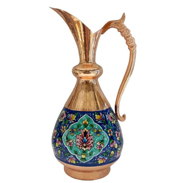 پارچ مسی هنرلوکس طرح نقاشی مدل PP25