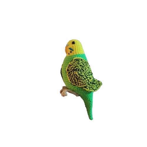 عروسک بافتنی مدل مرغ عشق