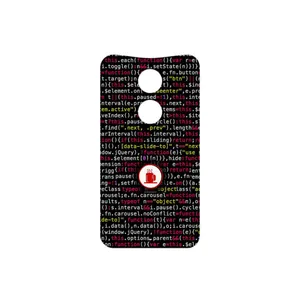 MAHOOT Programming 1 Cover Sticker for Motorola Moto X 2014
