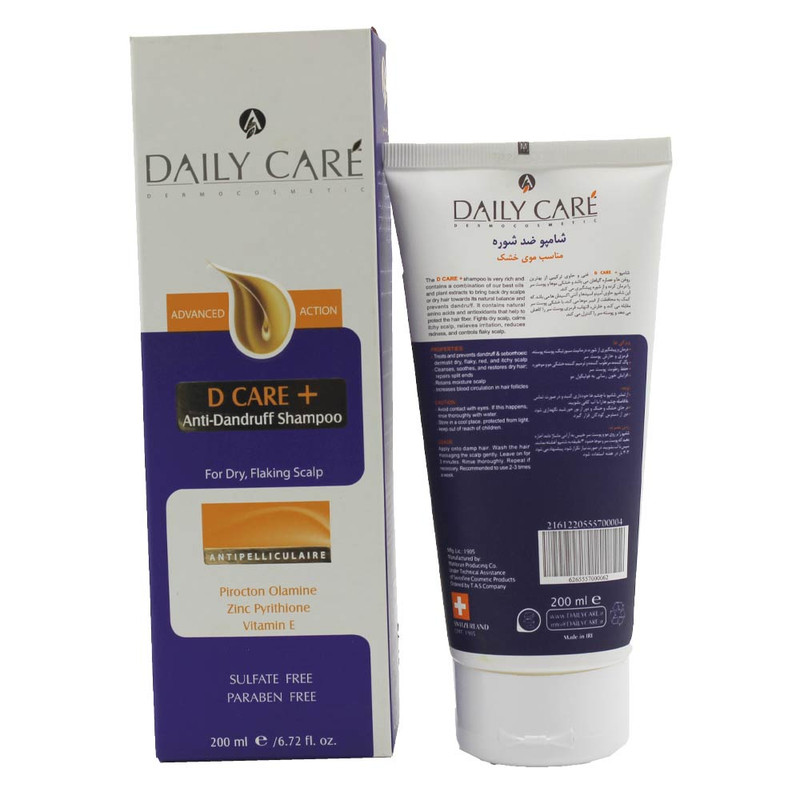 شامپو ضد شوره مو دیلی کر مدل 03 حجم 220 میلی لیتر