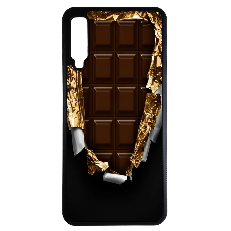 کاور طرح شکلات کد 10802 مناسب برای گوشی موبایل سامسونگ galaxy A750 / A7 2018
