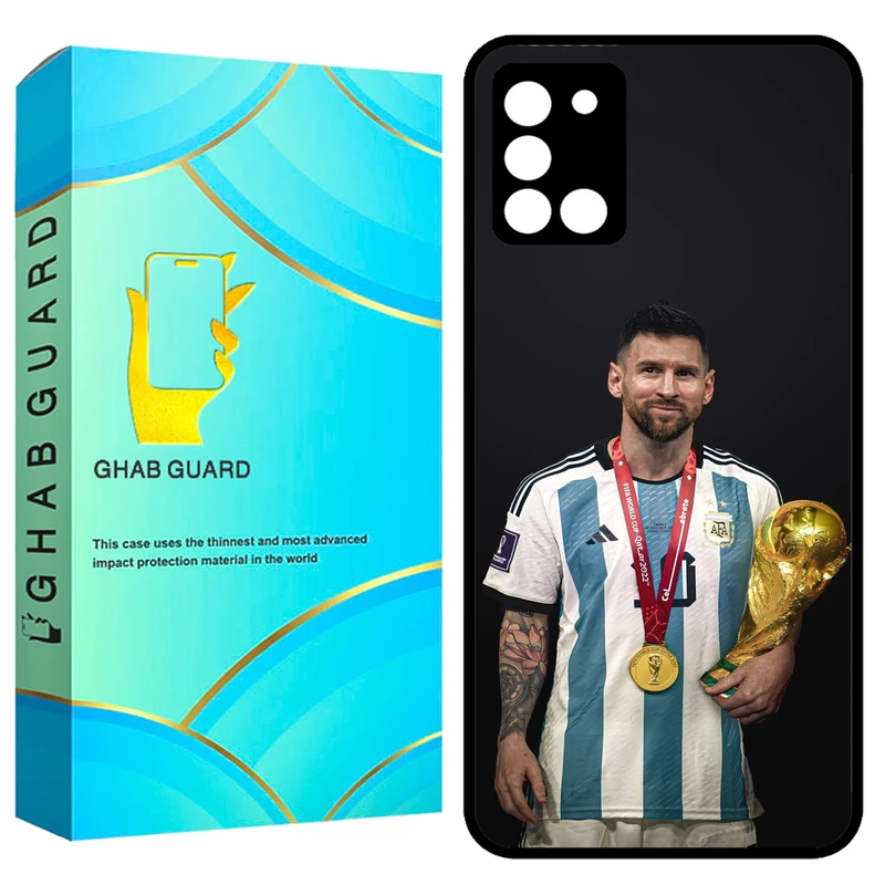  کاور قاب گارد طرح مسی مدل GCHPA31 مناسب برای گوشی موبایل سامسونگ Galaxy A31   