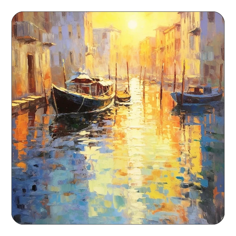 مگنت کاکتی طرح نقاشی رنگ روغن مدل mp70094