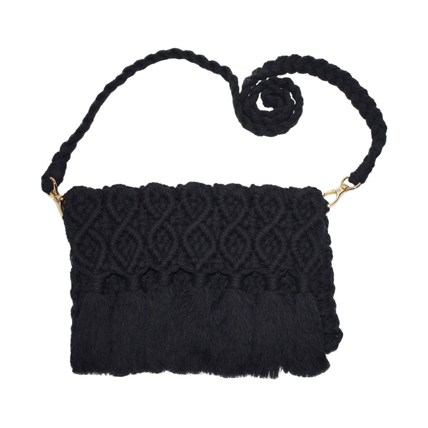 کیف رودوشی دست دوز زنانه هنریسان مدل ماهی