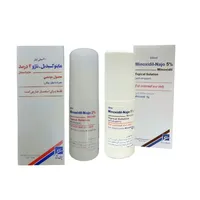 محلول محرک رشد مو ایران ناژو مدل ماینوکسیدیل 5 _ 2 درصد حجم 60 میلی لیتر بسته 2 عددی