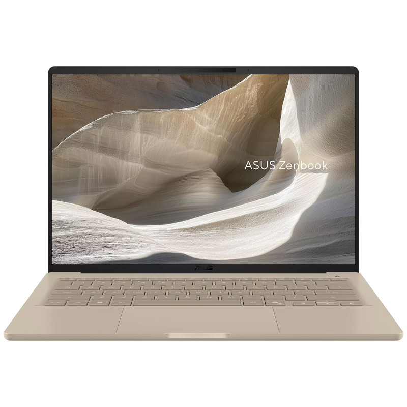 لپ تاپ 14 اینچی ایسوس مدل Zenbook A14 UX3407QA-Snapdragon X Plus-16GB LPDDR5X-512GB SSD-OLED WUXGA-W