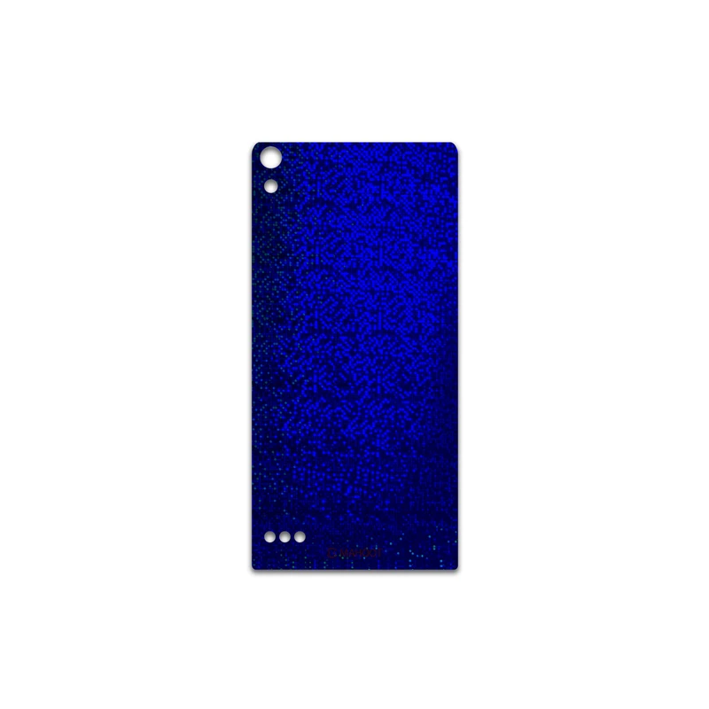 برچسب پوششی ماهوت مدل Blue-Holographic مناسب برای گوشی موبایل هوآوی Ascend P6