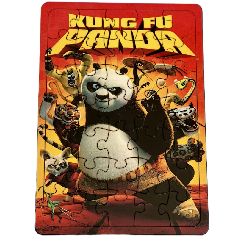 پازل 35 تکه مدل پاندا کونگفو کار مناسب برای تمامی رده های سنی